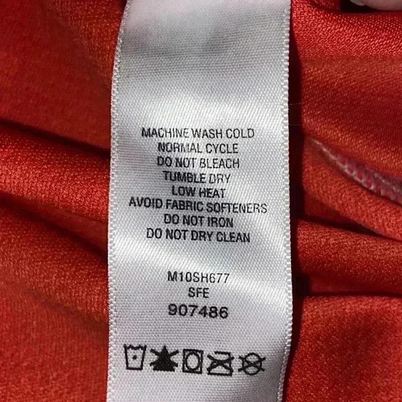 Cabela's Men's GUIDEWEAR 1/2 Zip Fishing LS Pullover M Red UPF50 Moisture‎ Wick - Picture 6 of 8